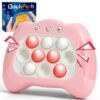 Fast Push Machine Light Up Fidget Toys for Kids Adults, Handheld Game for Kids 3-12
