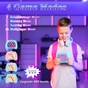 Fast Push Machine Light Up Fidget Toys for Kids Adults, Handheld Game for Kids 3-12 - Image 4